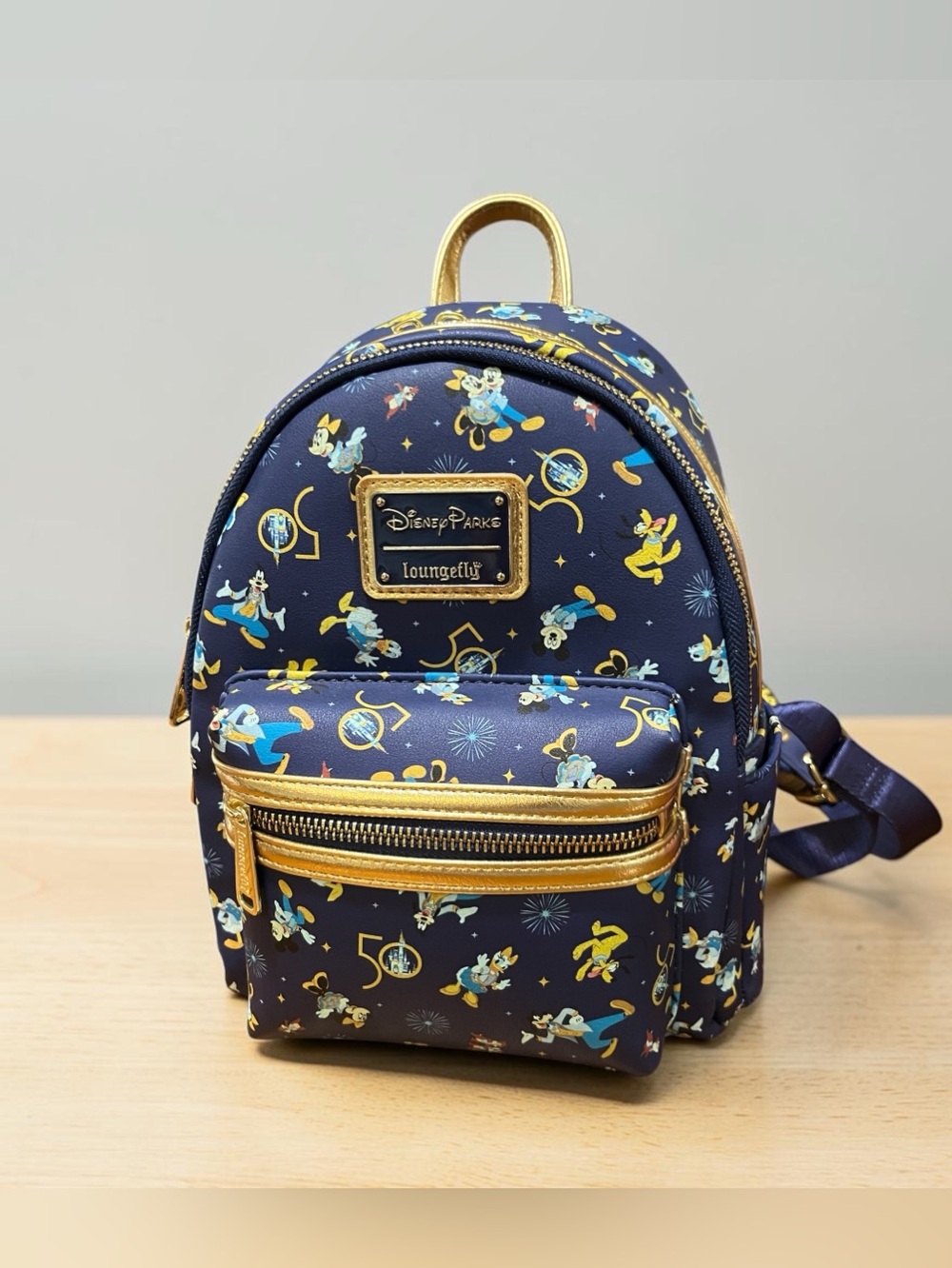 Loungefly 50th anniversary, mini backpack purse